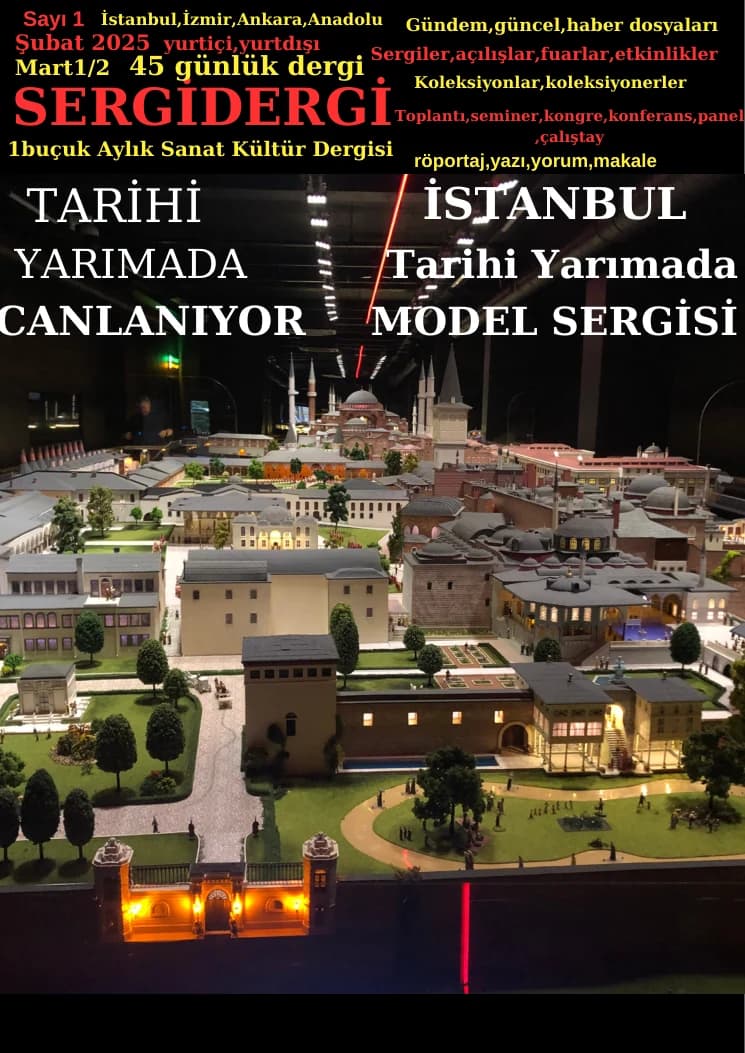 SergiDergi Sayı 1 kapak