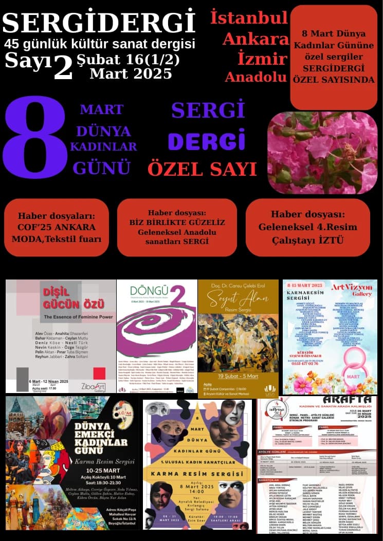 SergiDergi Sayı 2 kapak